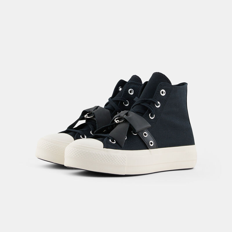Converse Chuck Taylor All Star Lift, nero/argento/bianco