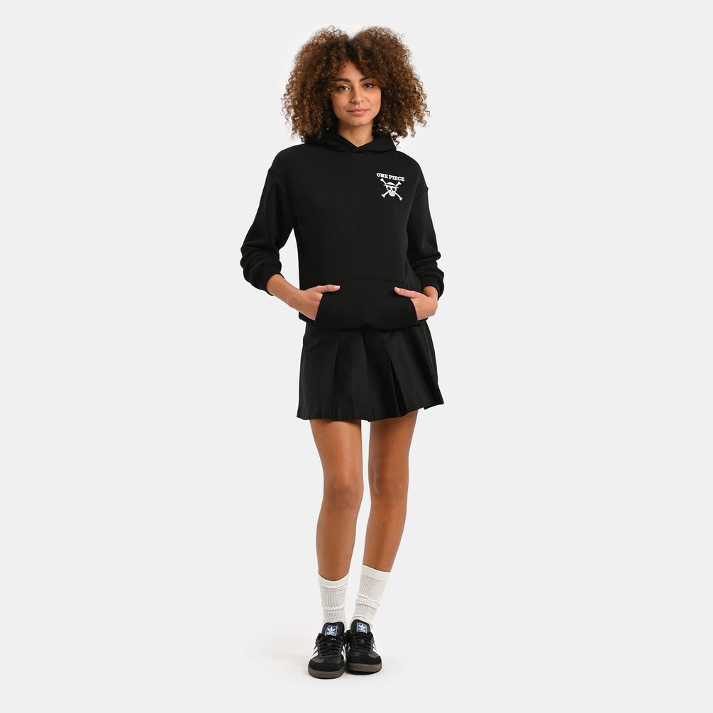 Felpa Speedy Fleece One Piece, nero/bianco