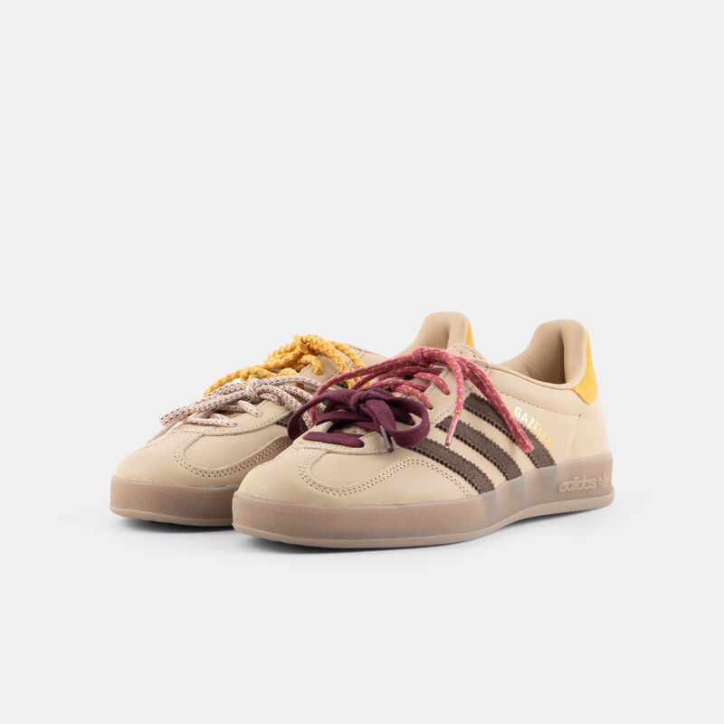 adidas Gazelle Indoor, beige/marrone/giallo