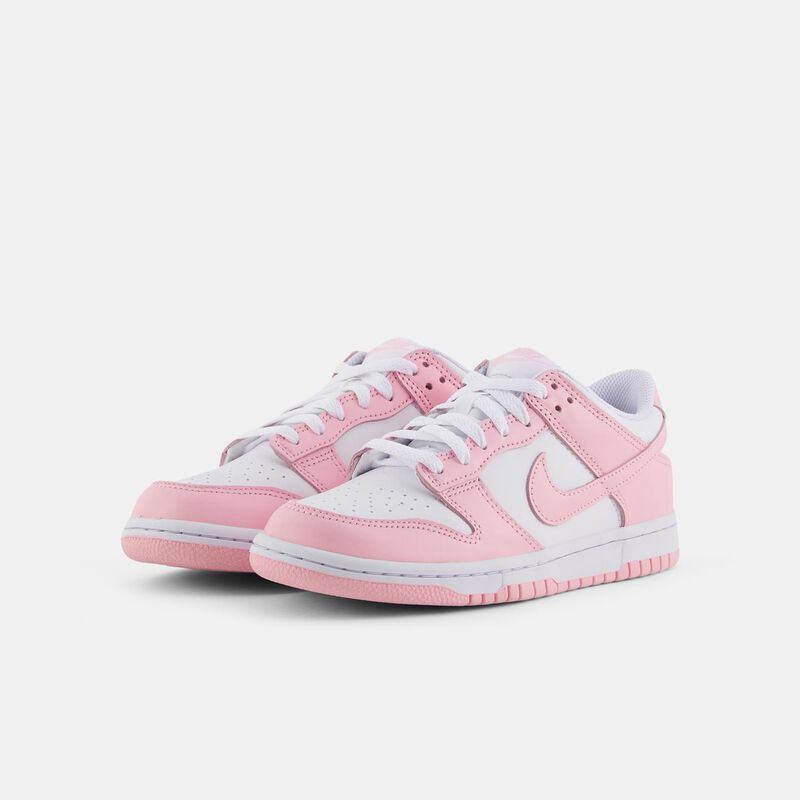 Nike Dunk Low Medium Soft Pink (GS), rosa tenue/bianco