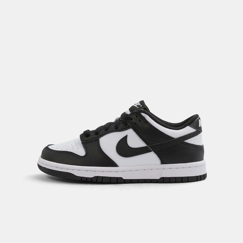Nike Dunk Low Retro White Black (GS), nero/bianco