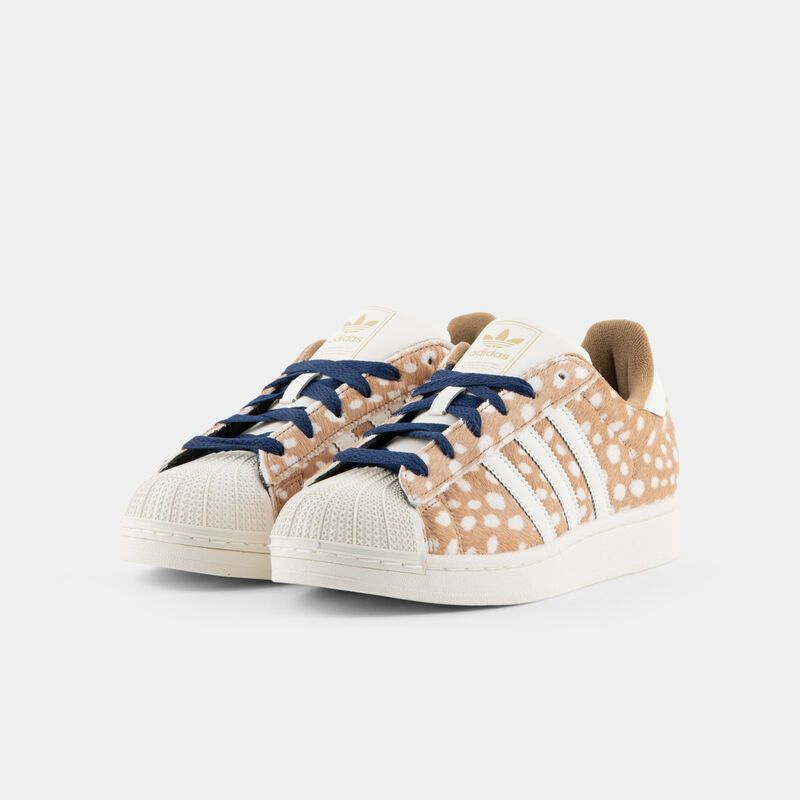 adidas Superstar II, animalier/bianco