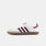 adidas Samba OG, bianco/bordeaux