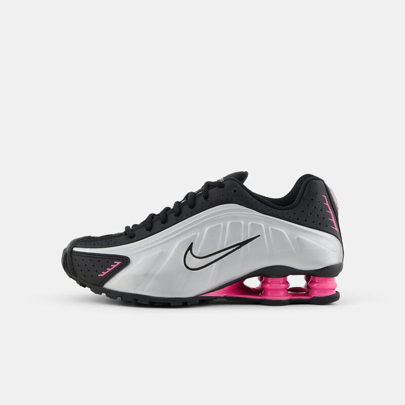 Nike Shox R4, argento/nero/rosa