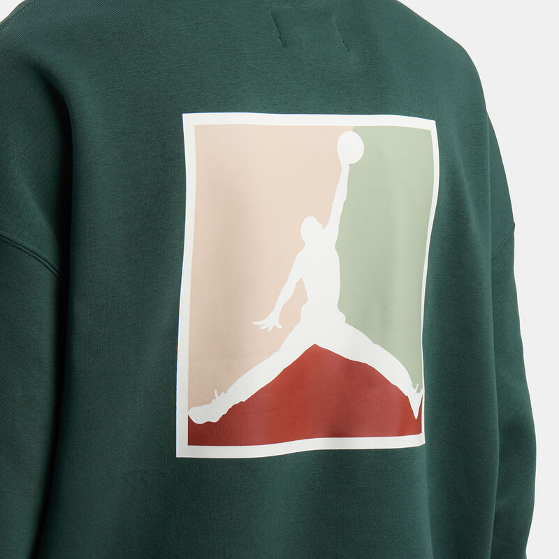 Felpa Jordan Brooklyn Fleece Graphic, verde/multicolor