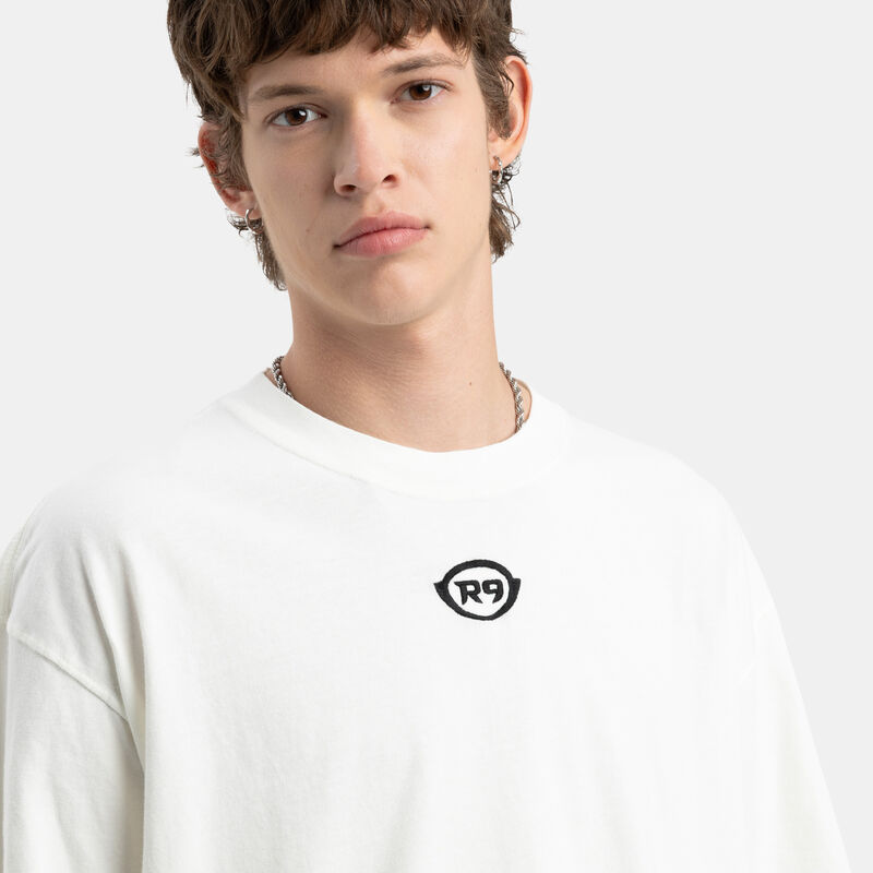 T-shirt Nike Sportswear "R9", bianco/nero/multicolor