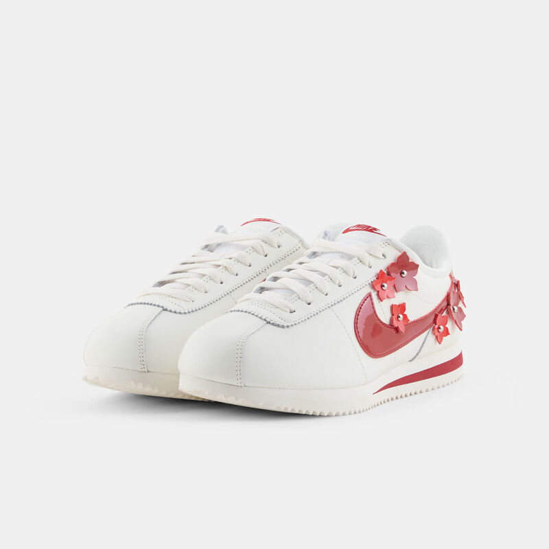Nike Cortez Leather, beige/rosso