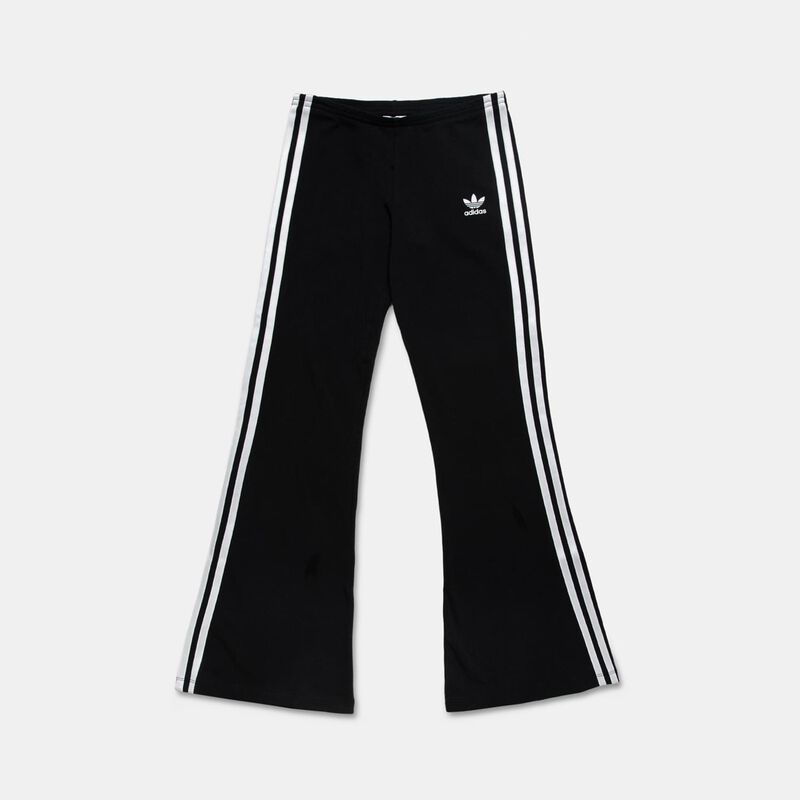 Leggings adidas adicolor ragazzi, nero/bianco