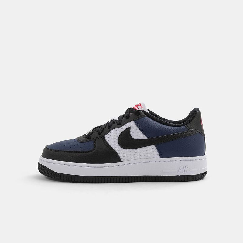 Nike Air Force 1 Low, bianco/nero/blu