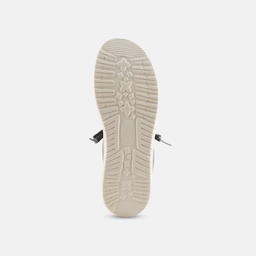 HEYDUDE Wally Stretch Canvas, grigio