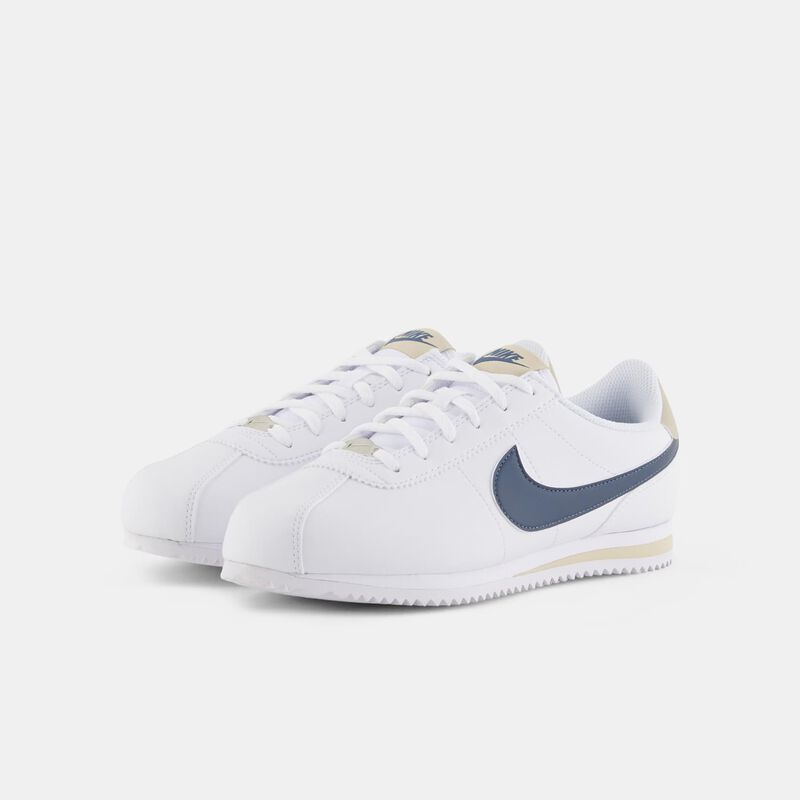 Nike Cortez Leather (GS), bianco/blu/beige