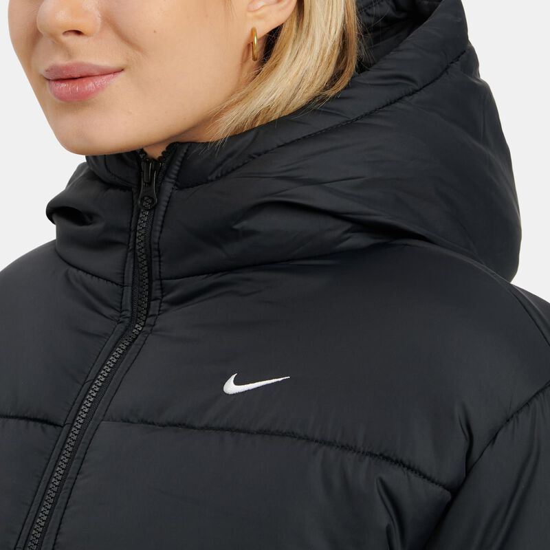 Giacca Nike Sportswear Classic Puffer, nero/bianco