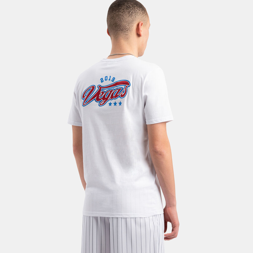T-shirt VRL Basket Pack, bianco/rosso/blu