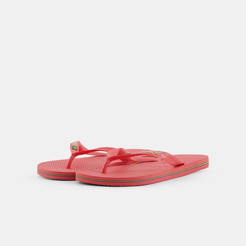 Havaianas Brasil Logo, rosso