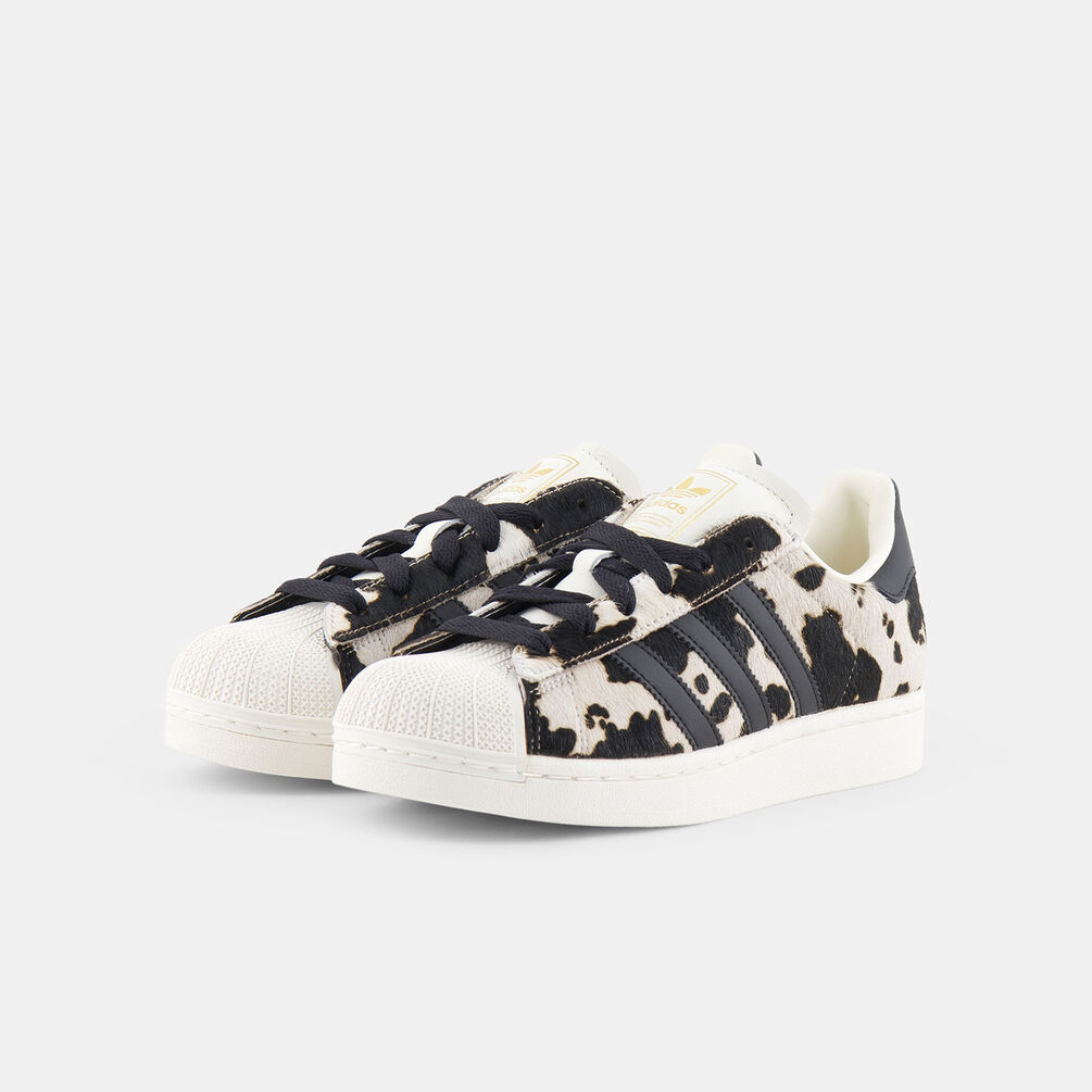 adidas Superstar II, animalier/beige/nero