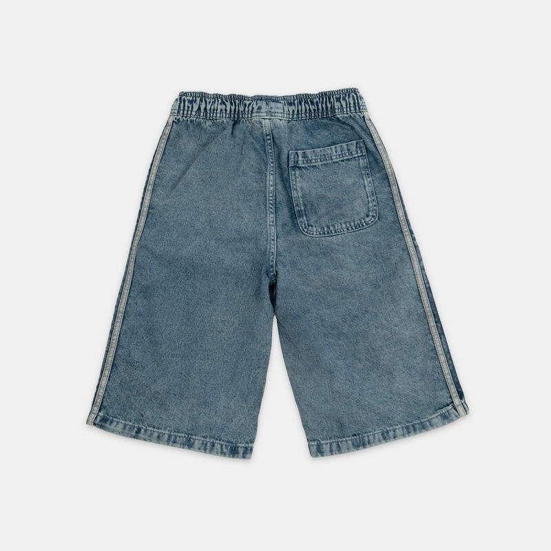 Jorts adidas Firebird adicolor Denim ragazzi, azzurro
