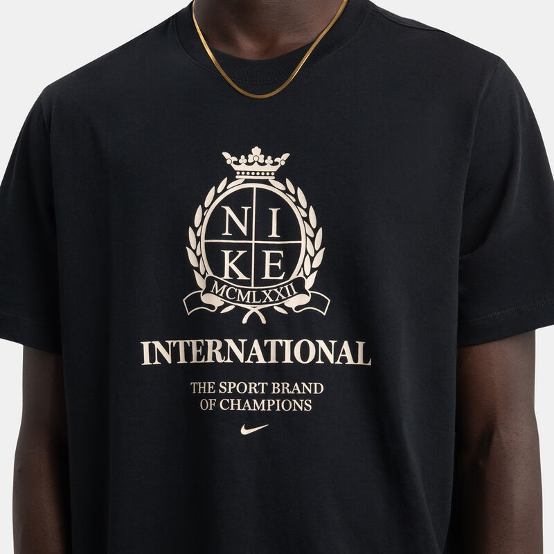 T-shirt Nike Sportswear International Champions, nero/beige