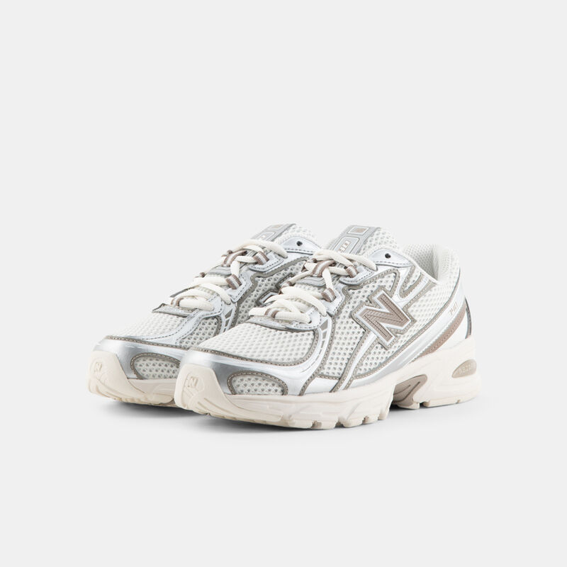 New Balance 740, bianco/argento/marrone