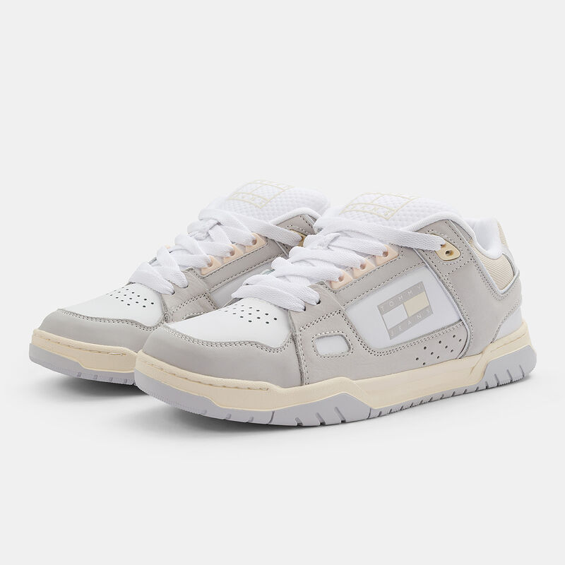 Tommy Jeans Skate Oversized Lace, grigio/bianco/beige