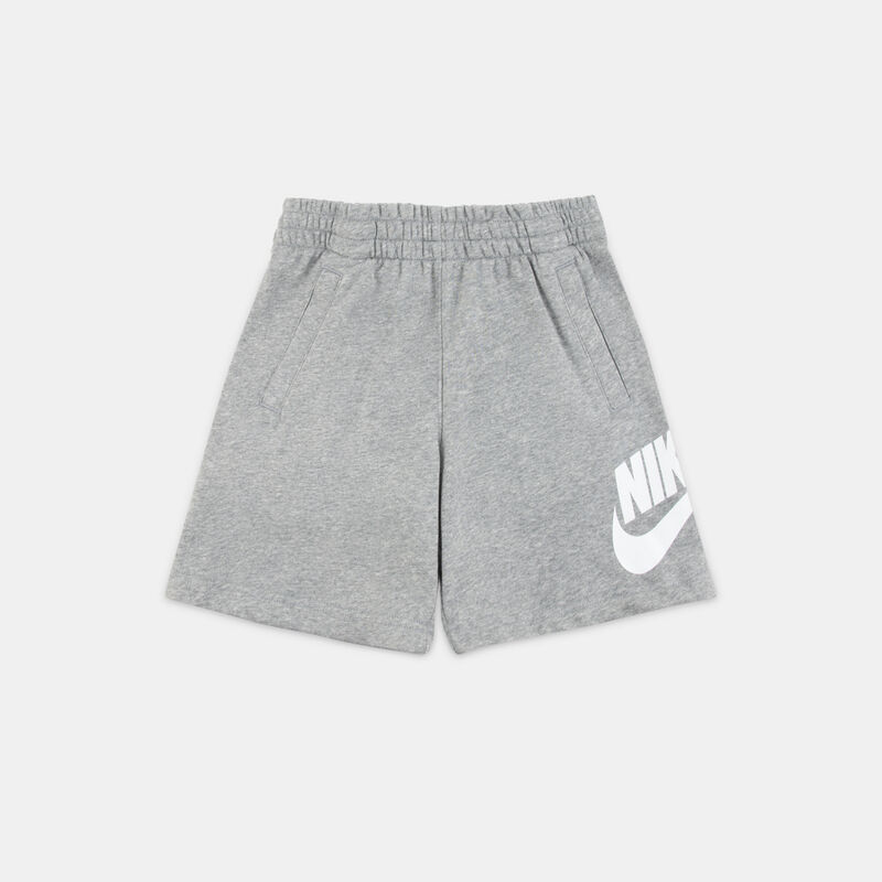 Short Nike Sportswear Club ragazzi, grigio/bianco