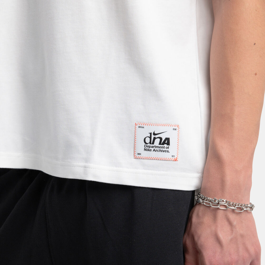 T-shirt Nike Sportswear Boxy Football, bianco/rosso