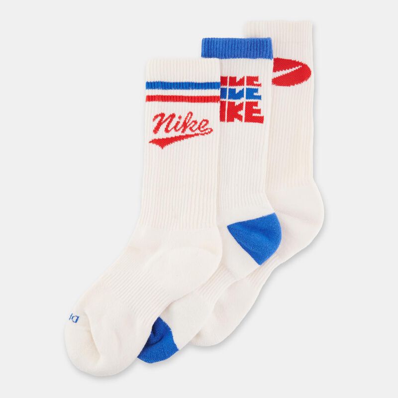 Calzini Nike Everyday Plus (3 paia), beige/rosso/blu
