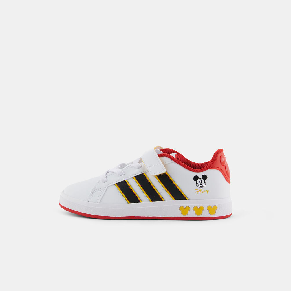 adidas Grand Court x Disney Mickey Mouse, bianco/rosso/nero