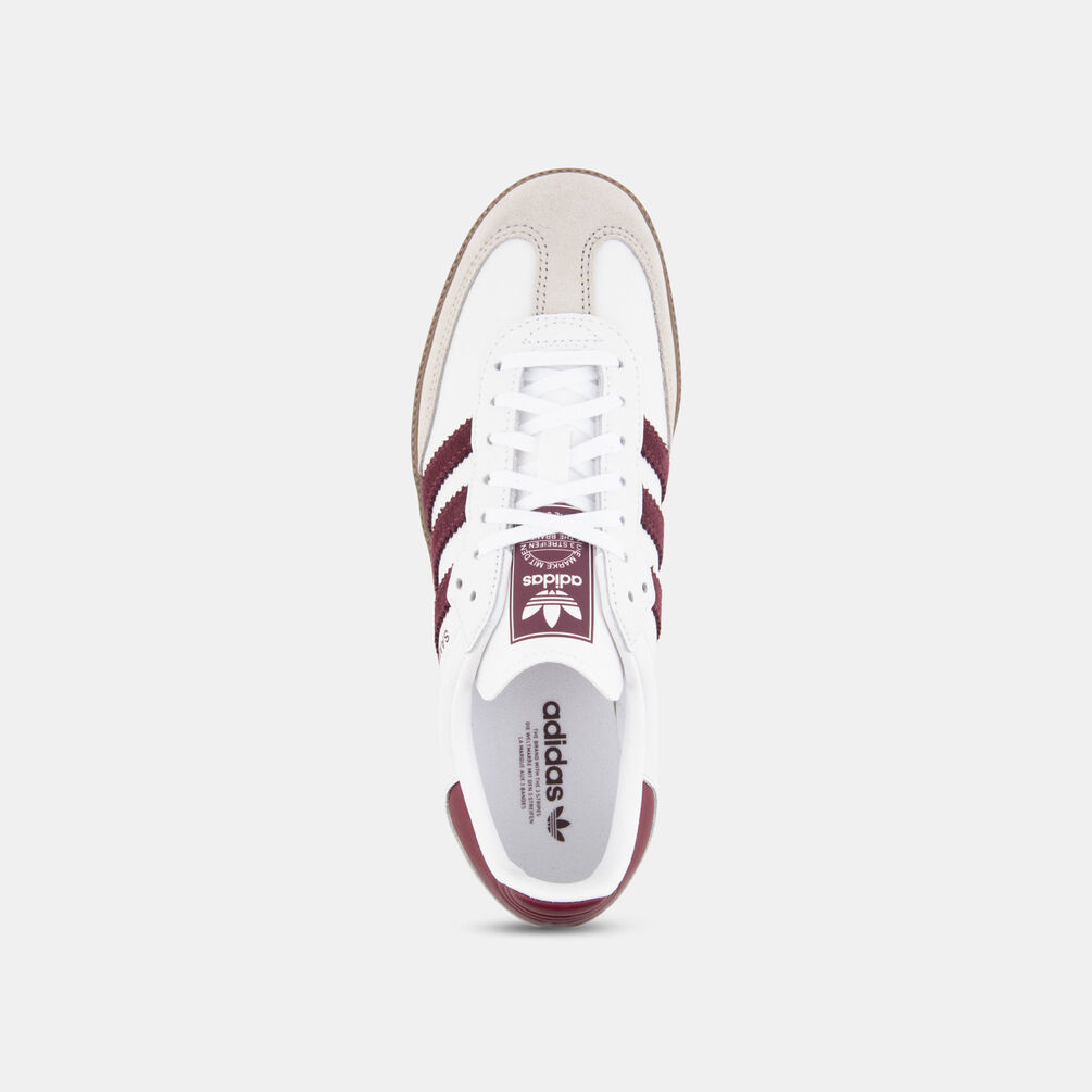 adidas Samba OG, bianco/bordeaux