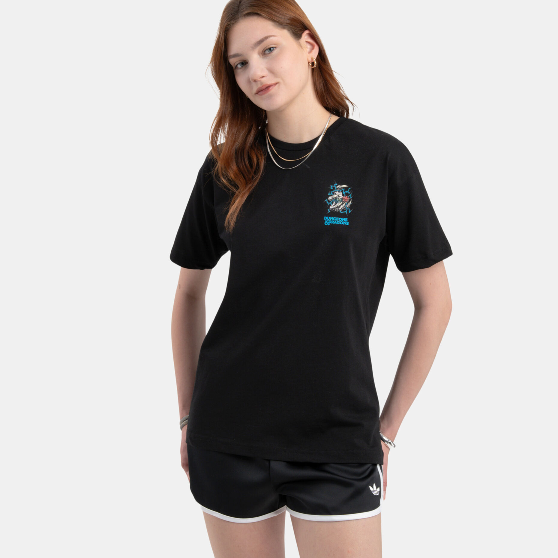 T-shirt Speedy Tee Dungeons&Dragons, nero/multicolor
