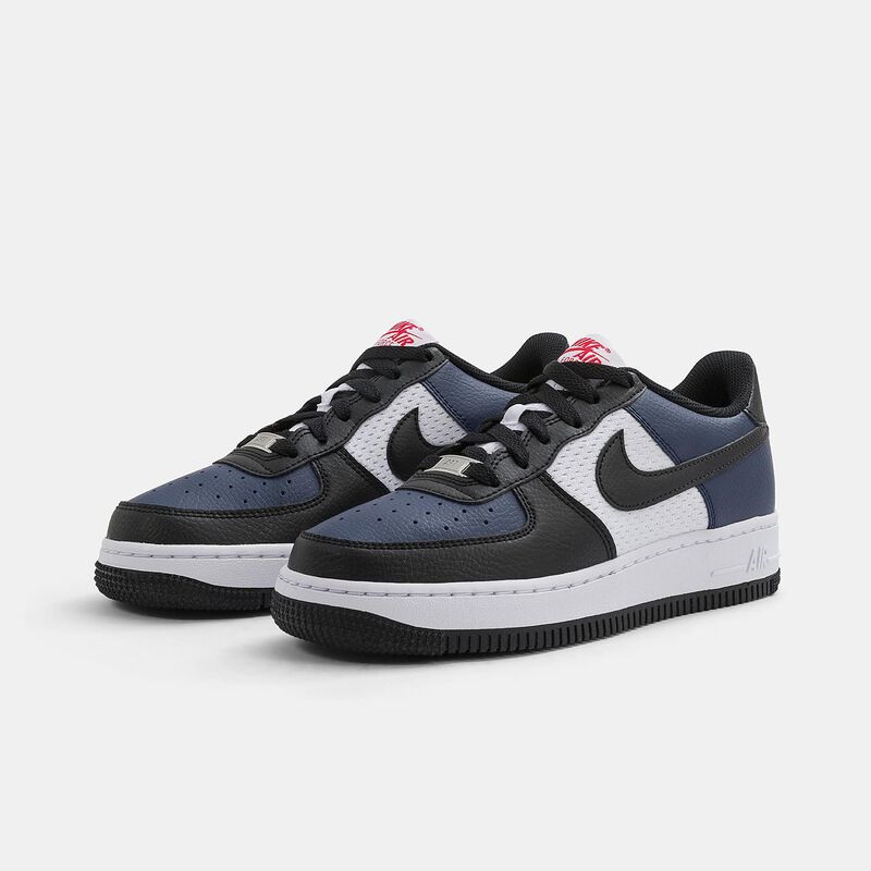 Nike Air Force 1 Low, bianco/nero/blu