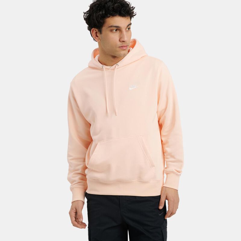Felpa Nike Sportswear Club, rosa/bianco