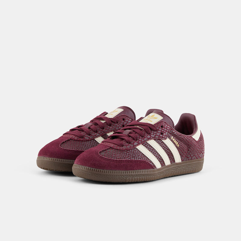 adidas Samba OG, bordeaux/beige/marrone