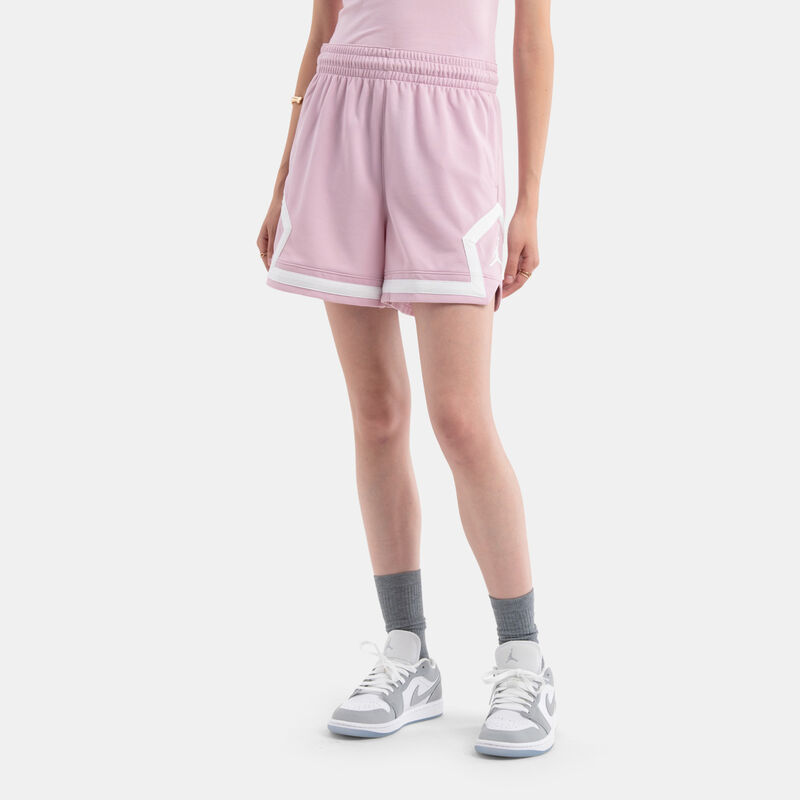 Short Jordan Sport Diamond, rosa/bianco