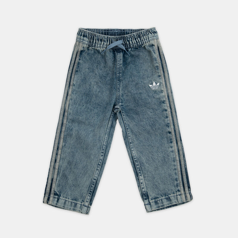 Pantaloni adidas Firebird adicolor Denim neonati, azzurro