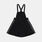 Salopette adidas Dungarees Denim ragazzi, nero