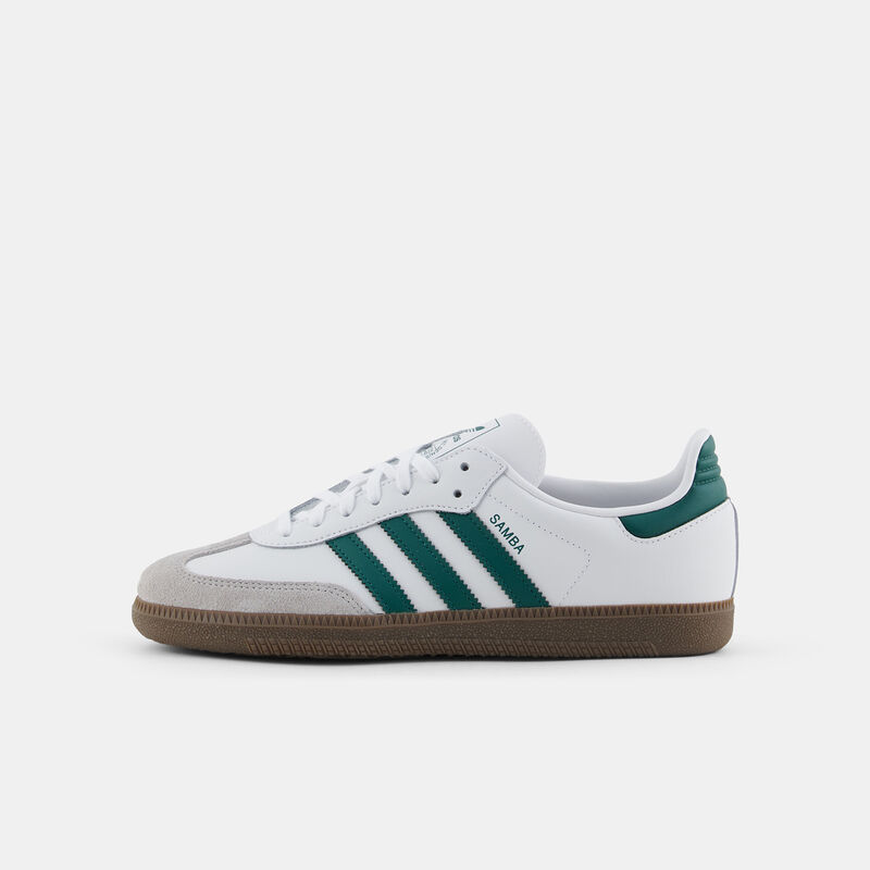 adidas Samba OG, bianco/verde/marrone