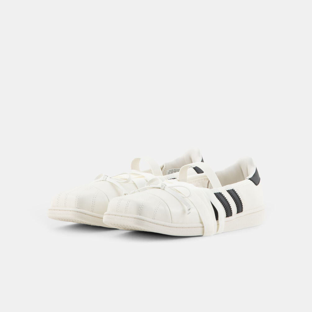 adidas Superstar SQ Ballet, bianco/nero