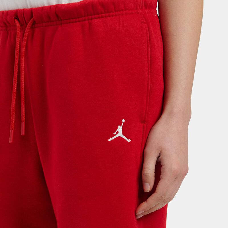 Pantaloni Jordan Brooklyn Fleece, rosso/bianco