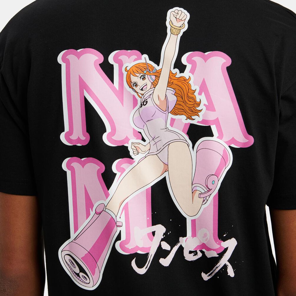 T-shirt Speedy Tee One Piece, nero/rosa/bianco