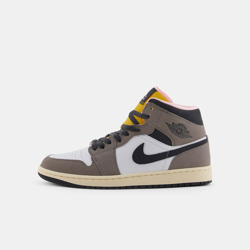 Air Jordan 1 Mid SE Cave Stone, marrone/bianco/nero