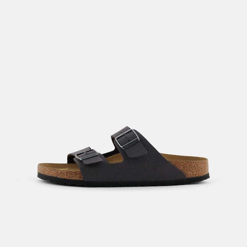 Birkenstock Arizona Nubuk, grigio/marrone