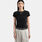 T-shirt Nike Sportswear Chill Knit, nero/bianco
