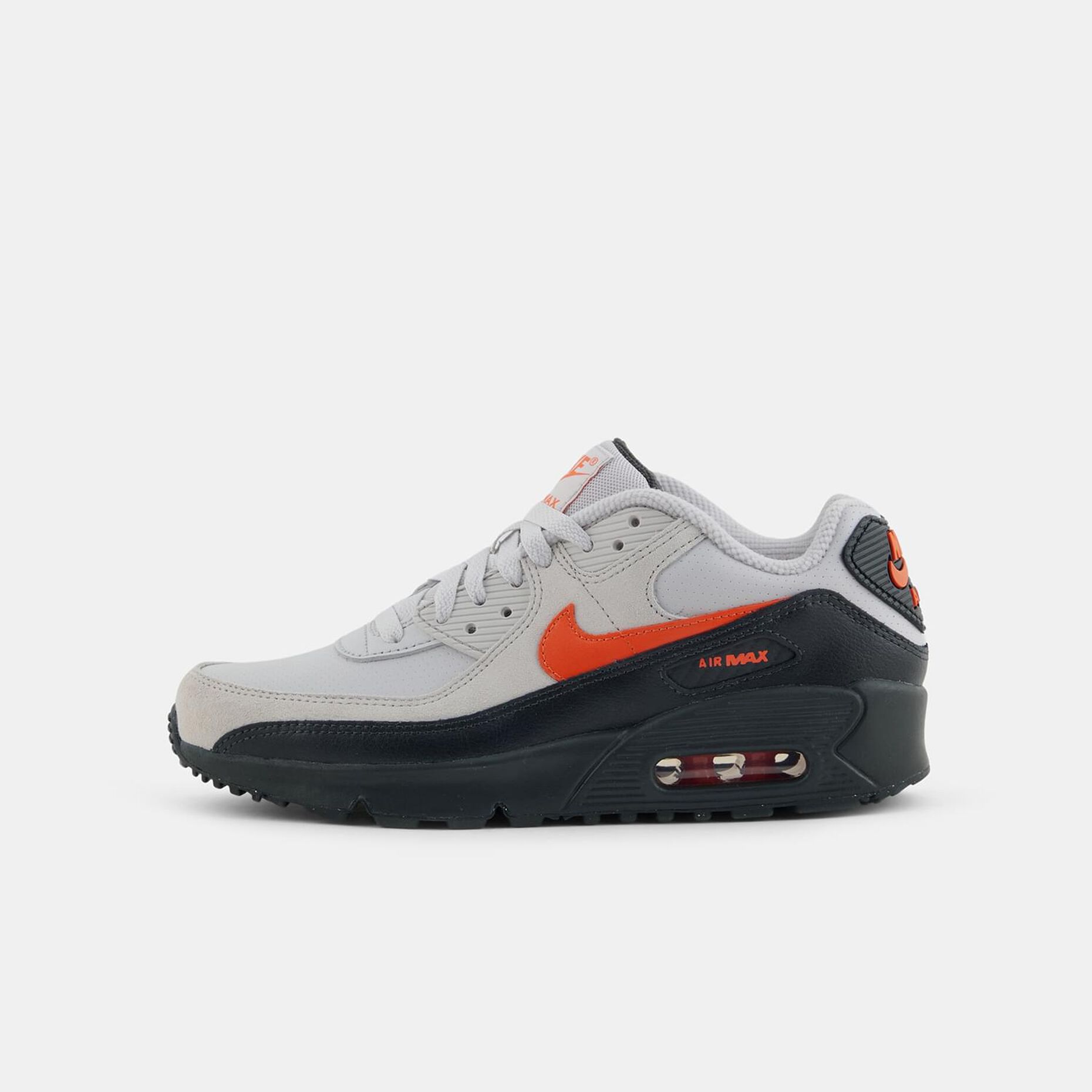 Nike Air Max 90 (GS), grigio/arancione