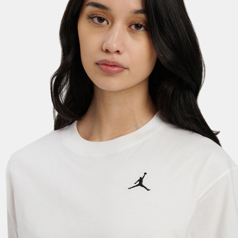 T-shirt Jordan Essentials, bianco/nero