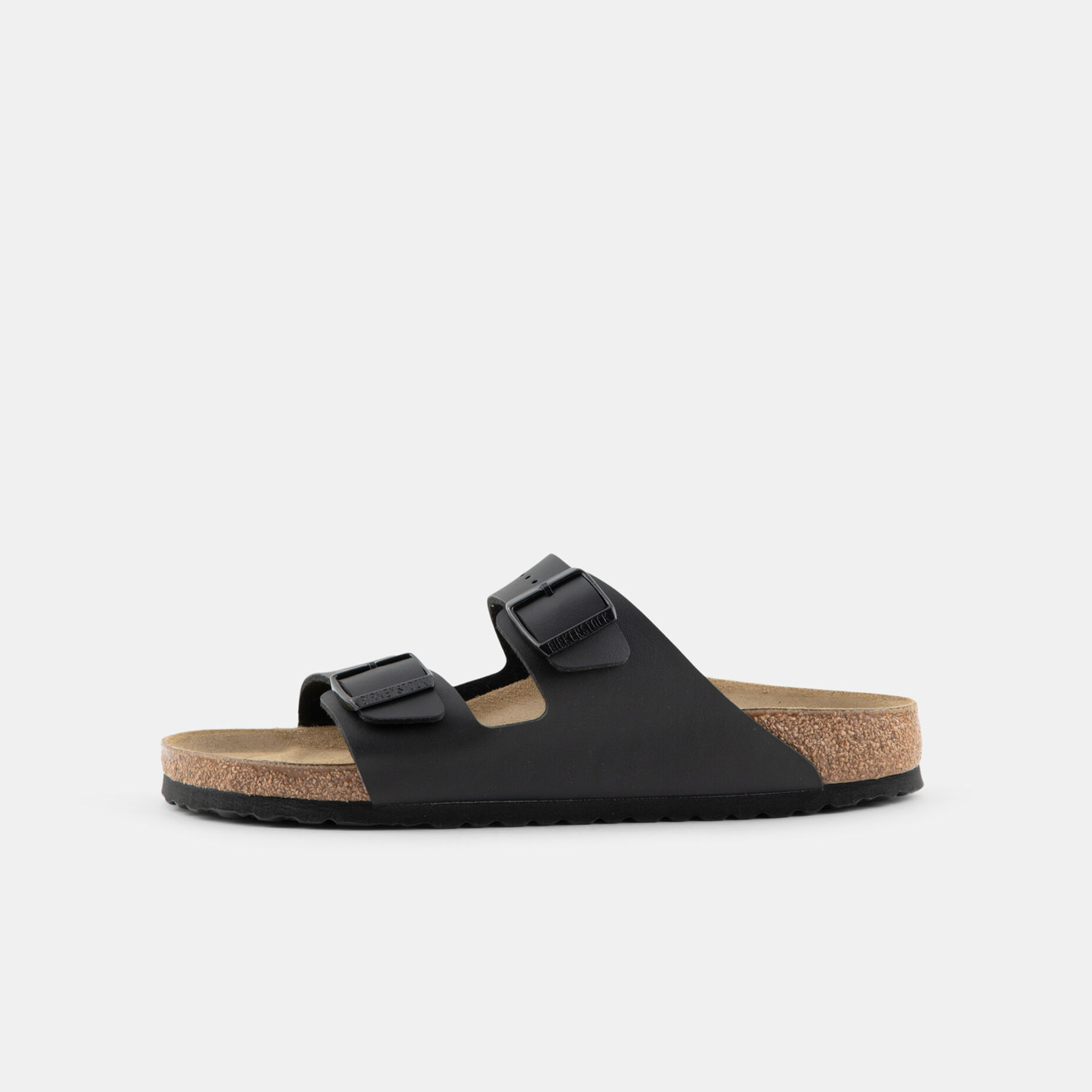 Birkenstock Arizona Nubuk, Nero/marrone