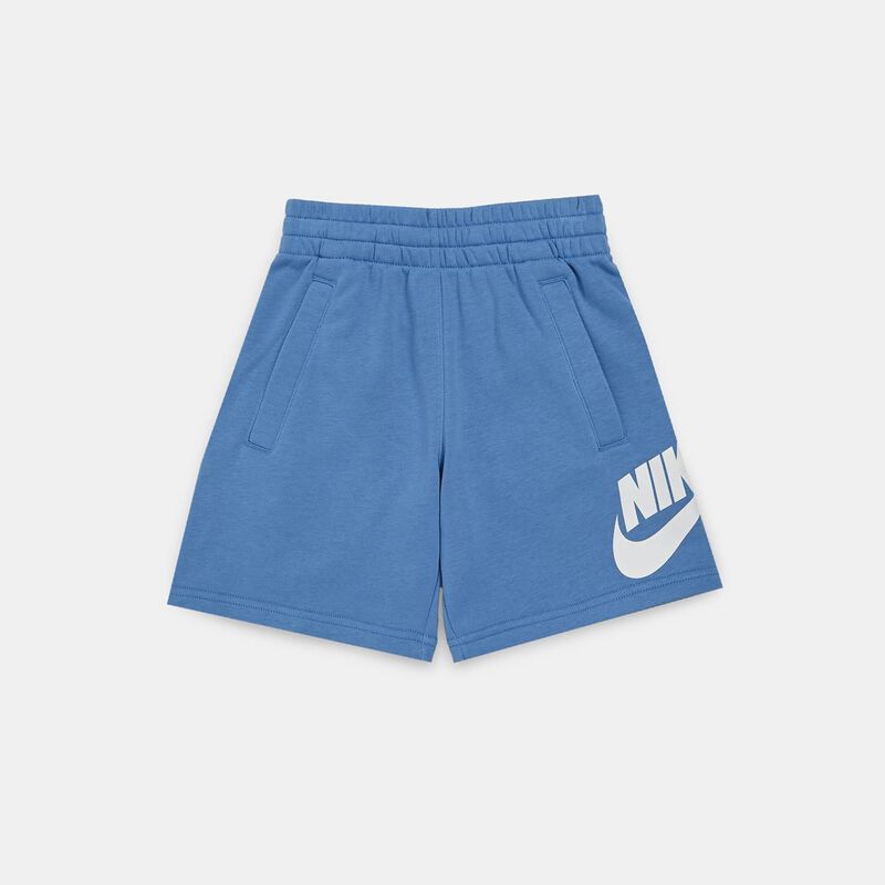 Short Nike Sportswear Club ragazzi, azzurro/bianco