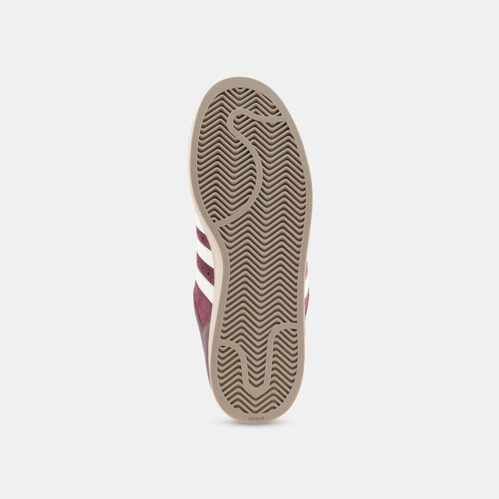 adidas Superstar II, bordeaux/beige/bianco
