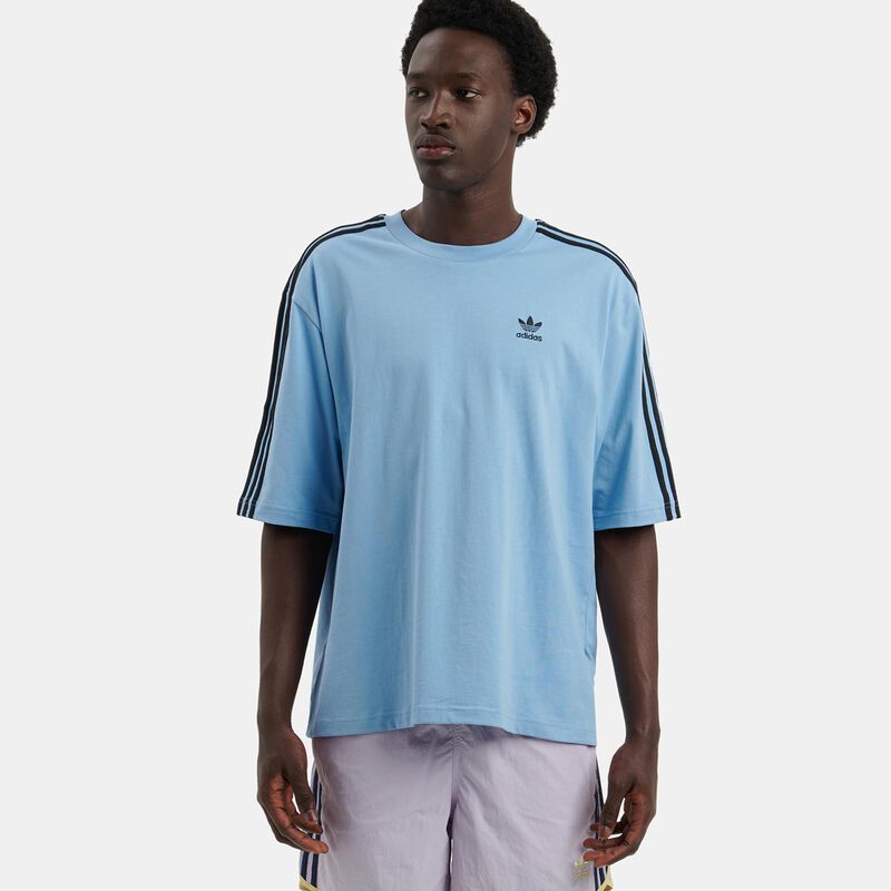 T-shirt adidas adicolor, azzurro