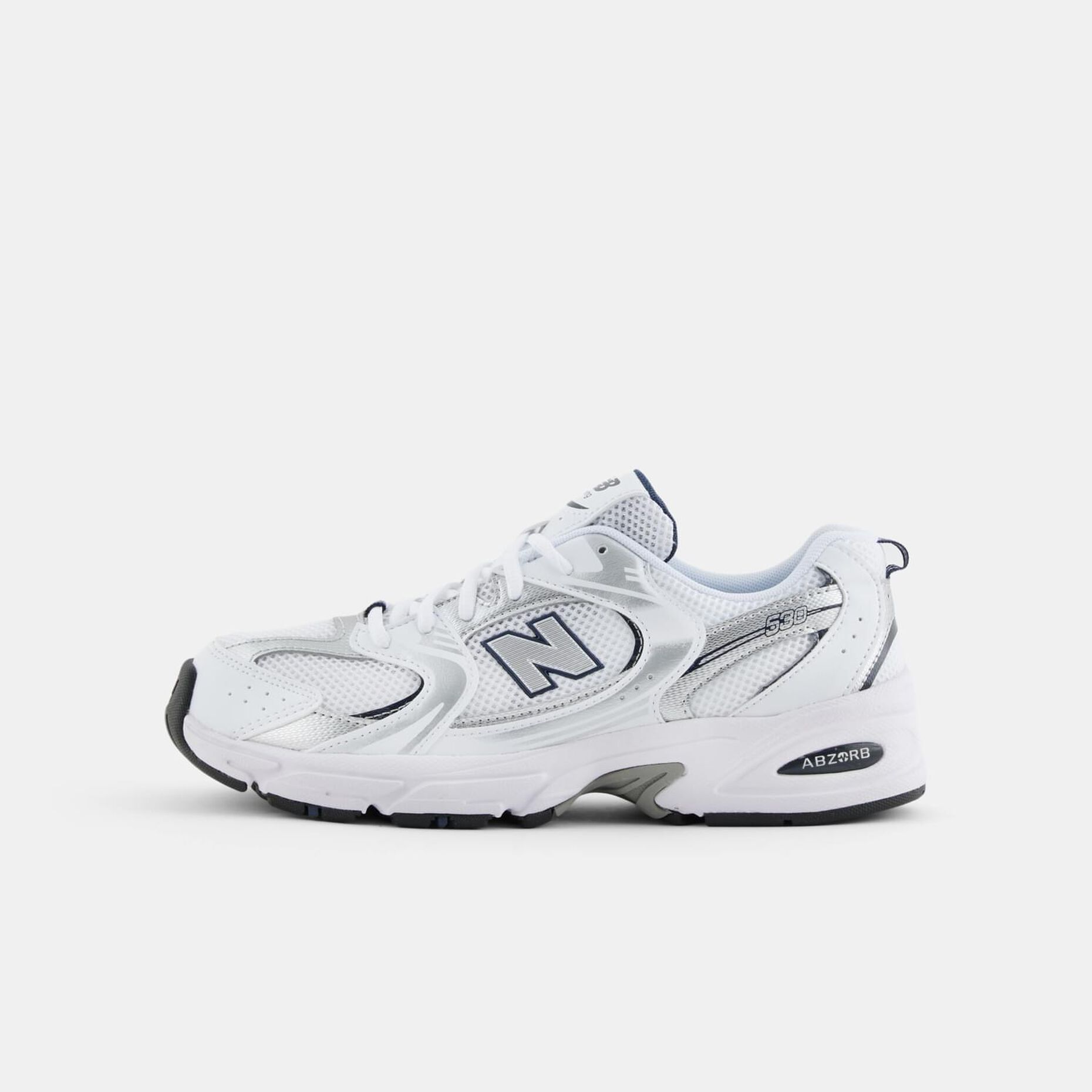 New Balance 530, bianco/argento/blu