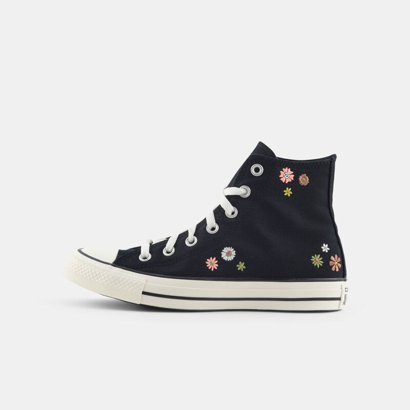 Converse Chuck Taylor All Star Embroidered Florals, nero/bianco/multicolor